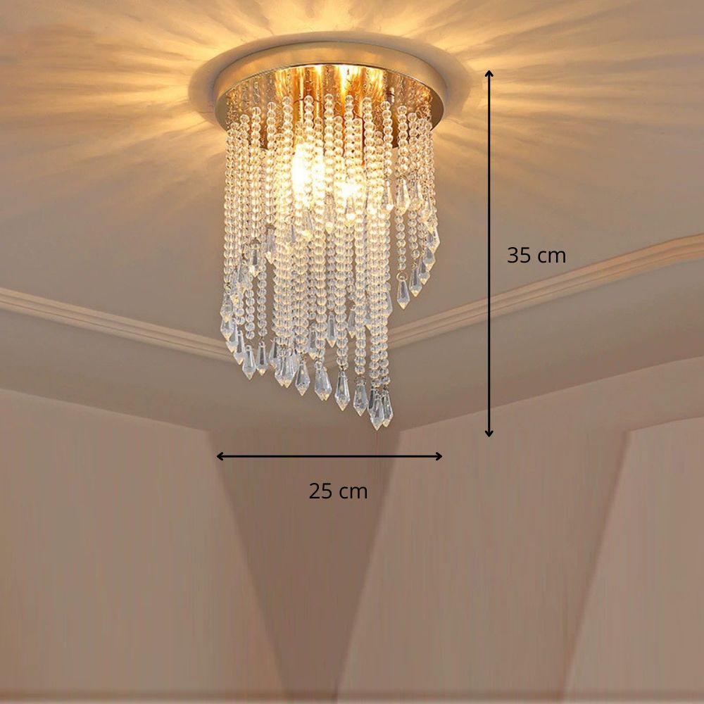 Crystal Drop Chandelier view 7