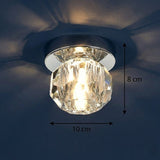 Crystal Flush Ceiling Light view 10