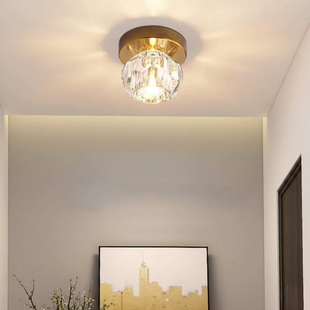 Crystal Flush Ceiling Light view 8
