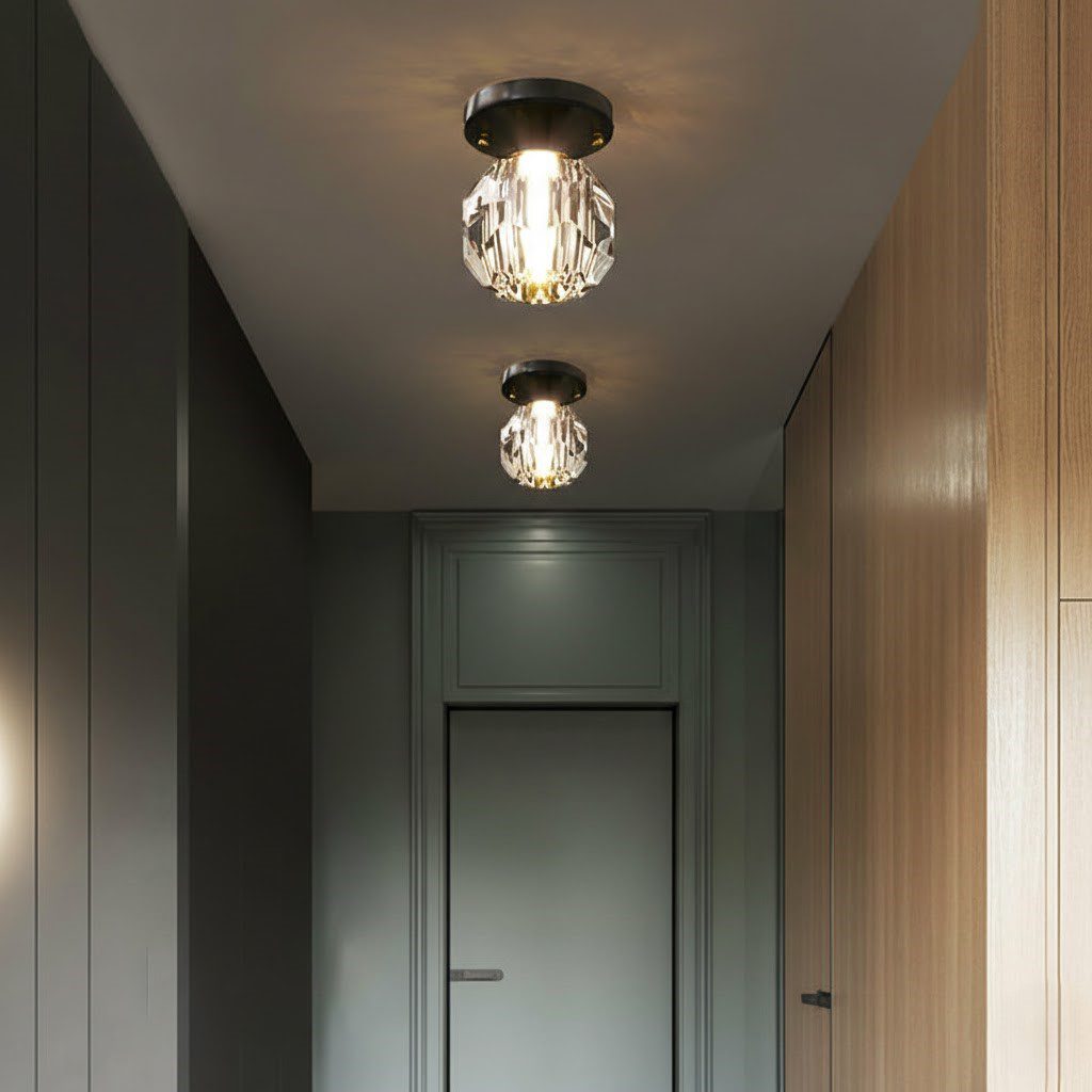 Crystal Flush Ceiling Light view 9