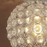 Faceted Crystal Globe Ceiling Light view 10