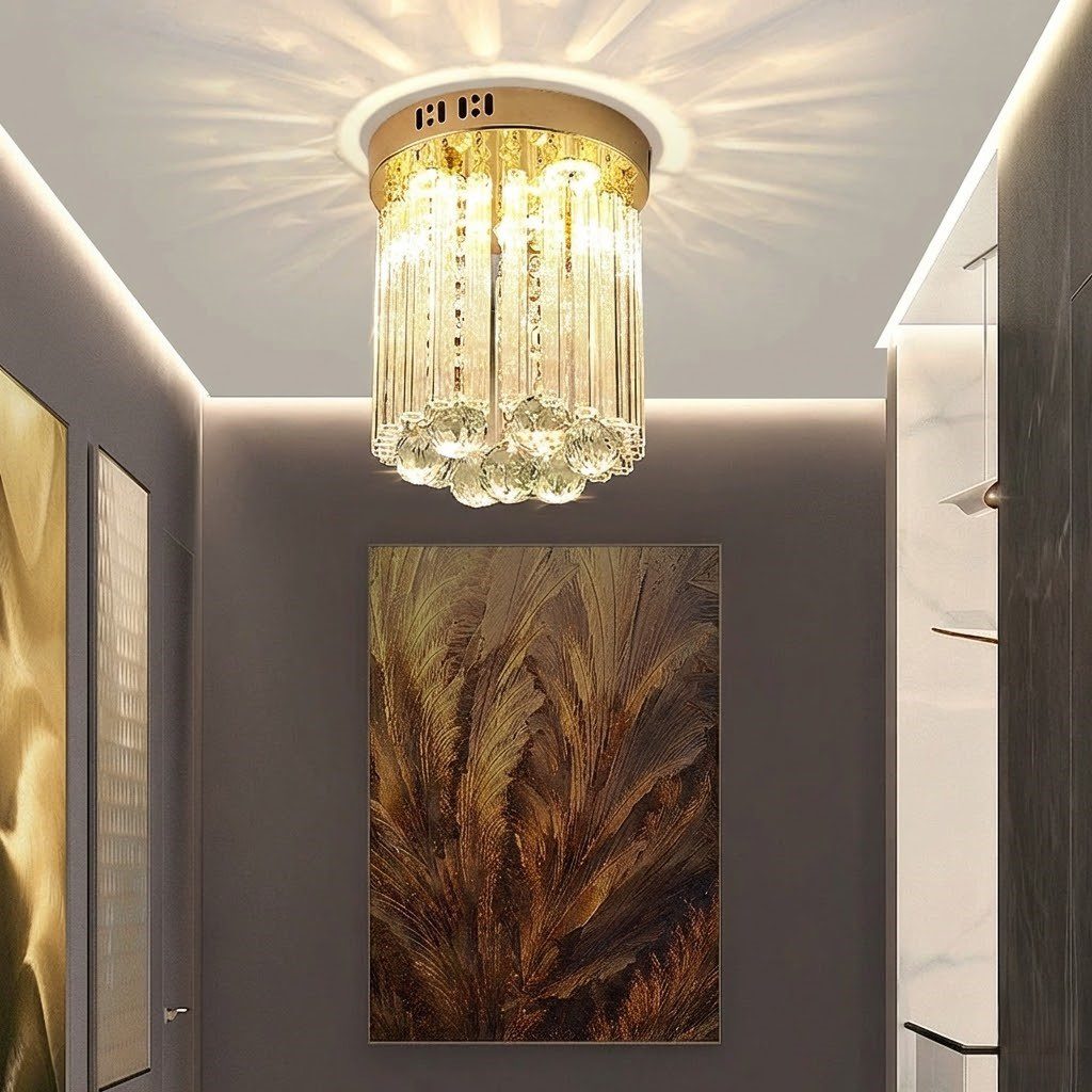 Moroccan Crystal Ceiling Light view 1