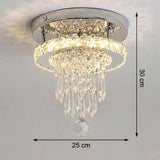 Crystal Shade Ceiling Light view 2