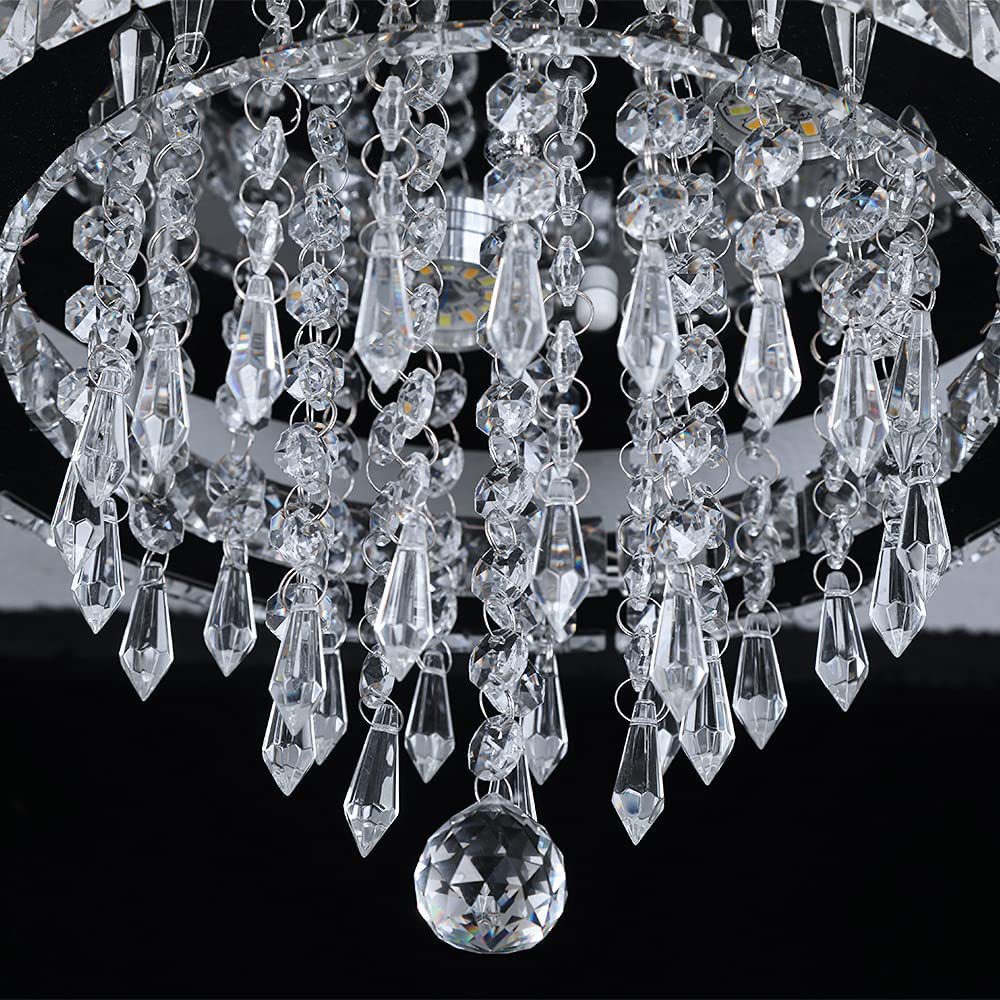 Crystal Shade Ceiling Light view 8