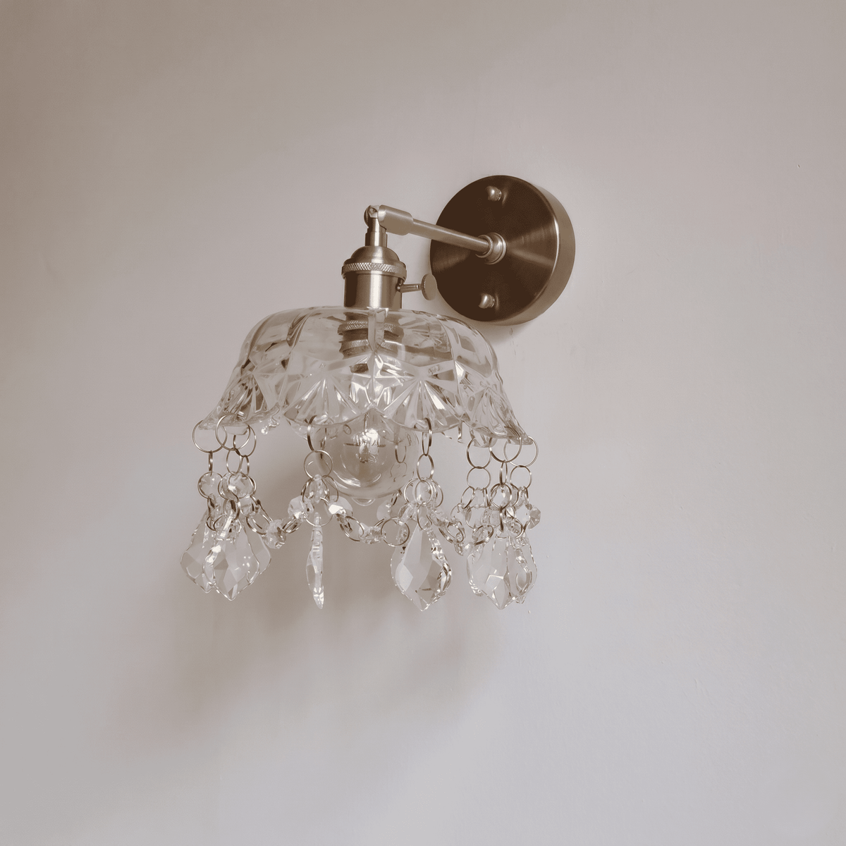 Vintage Brass Wall Light