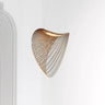 Curved Wood Veneer Pendant Light