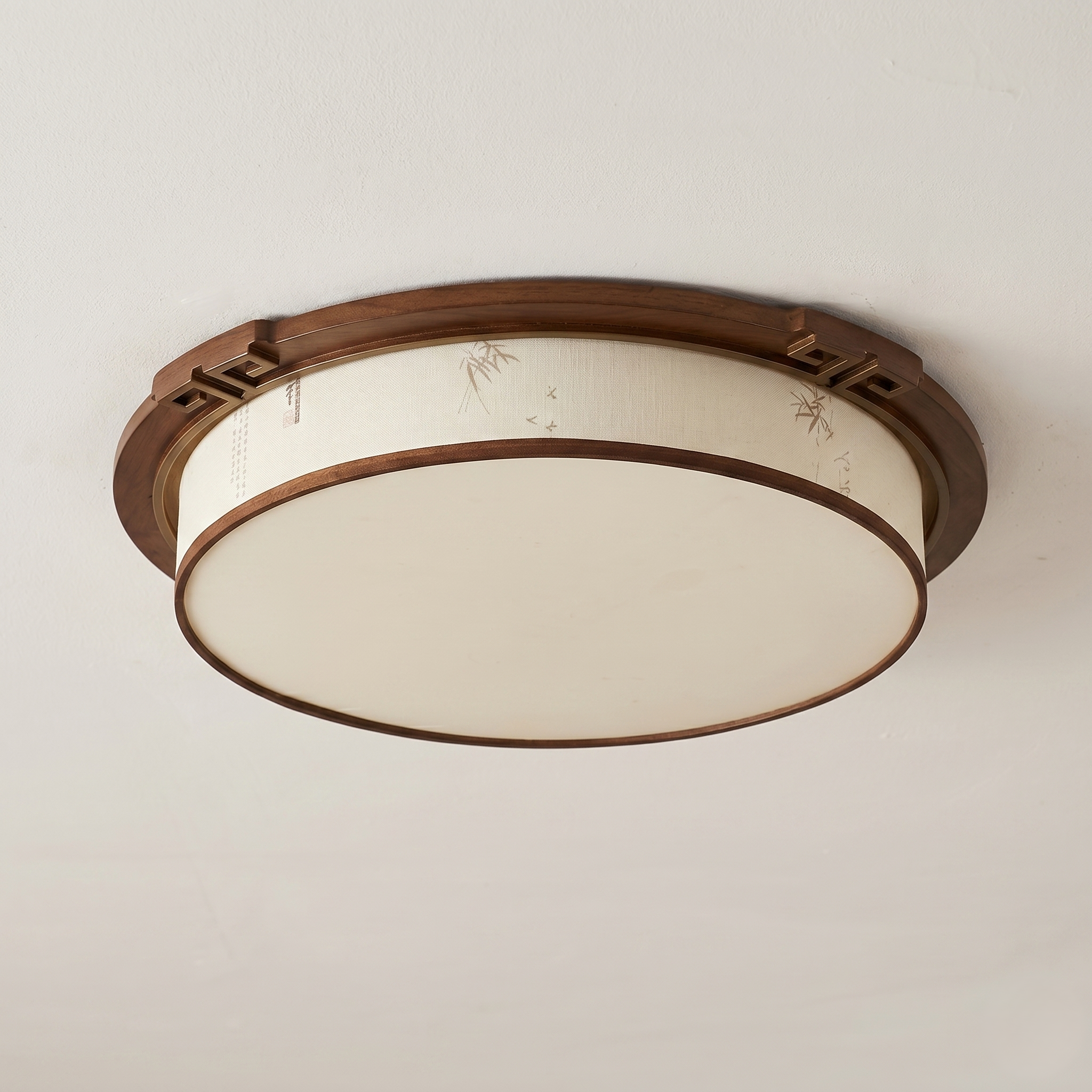 Dark Wood Ceiling Light view 5