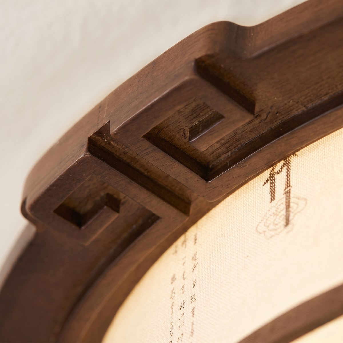 Dark Wood Ceiling Light - image 8