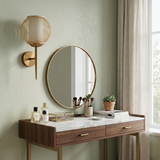Bamboo Double Globe Wall Light view 3