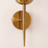 Bamboo Double Globe Wall Light view 6