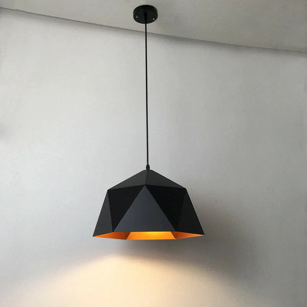 Designer Black Pendant Light