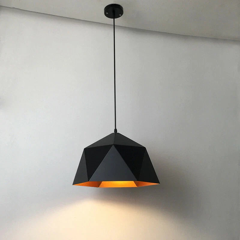 Designer Black Pendant Light