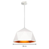 Designer Black Pendant Light view 3