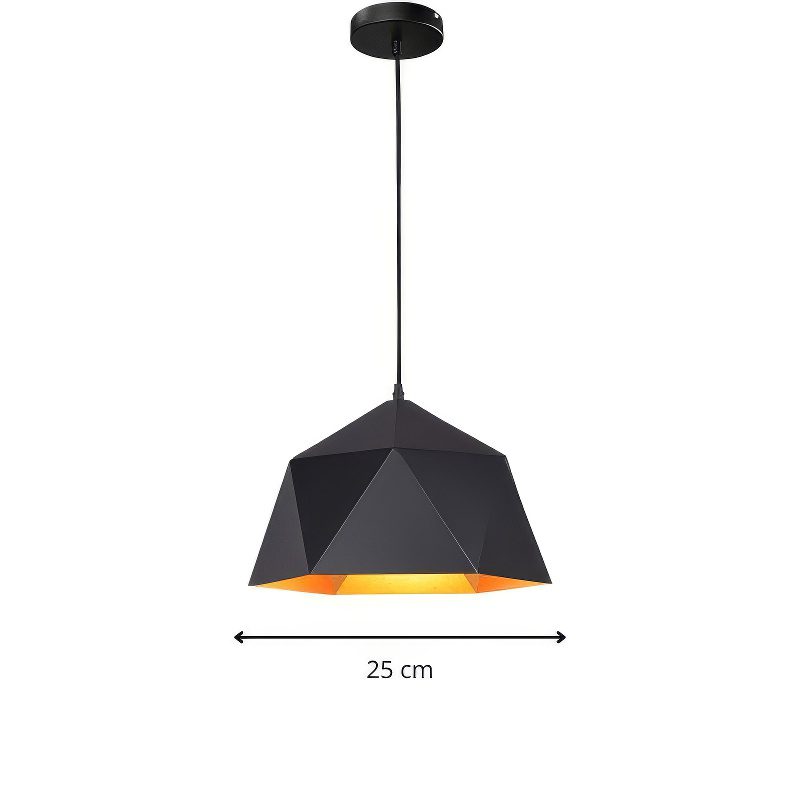Designer Black Pendant Light view 5