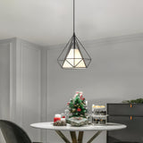 Diamond Cage Pendant Light view 1