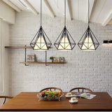 Diamond Cage Pendant Light view 2