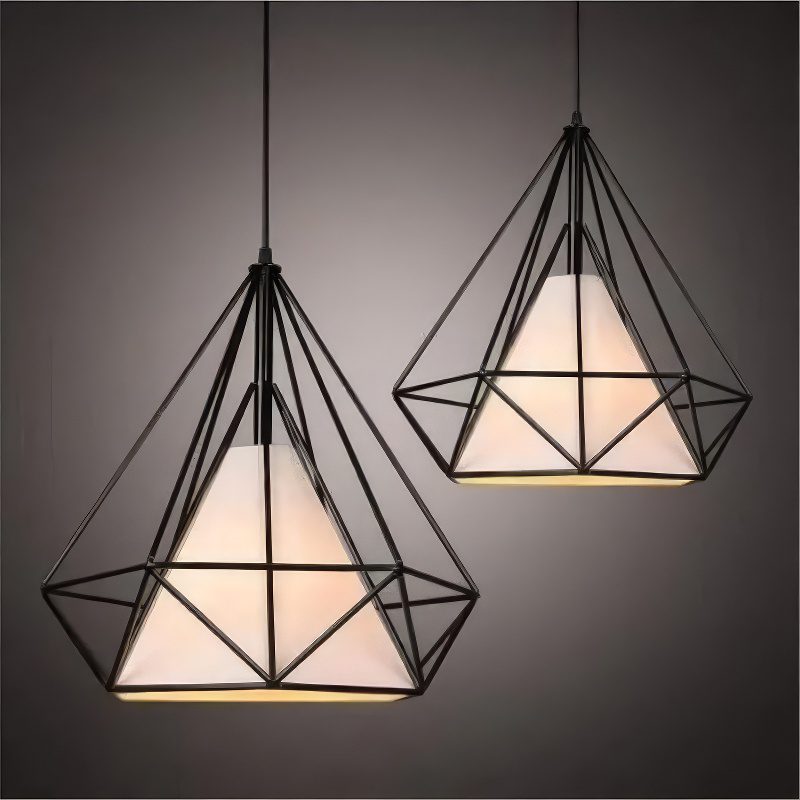 Diamond Cage Pendant Light view 4