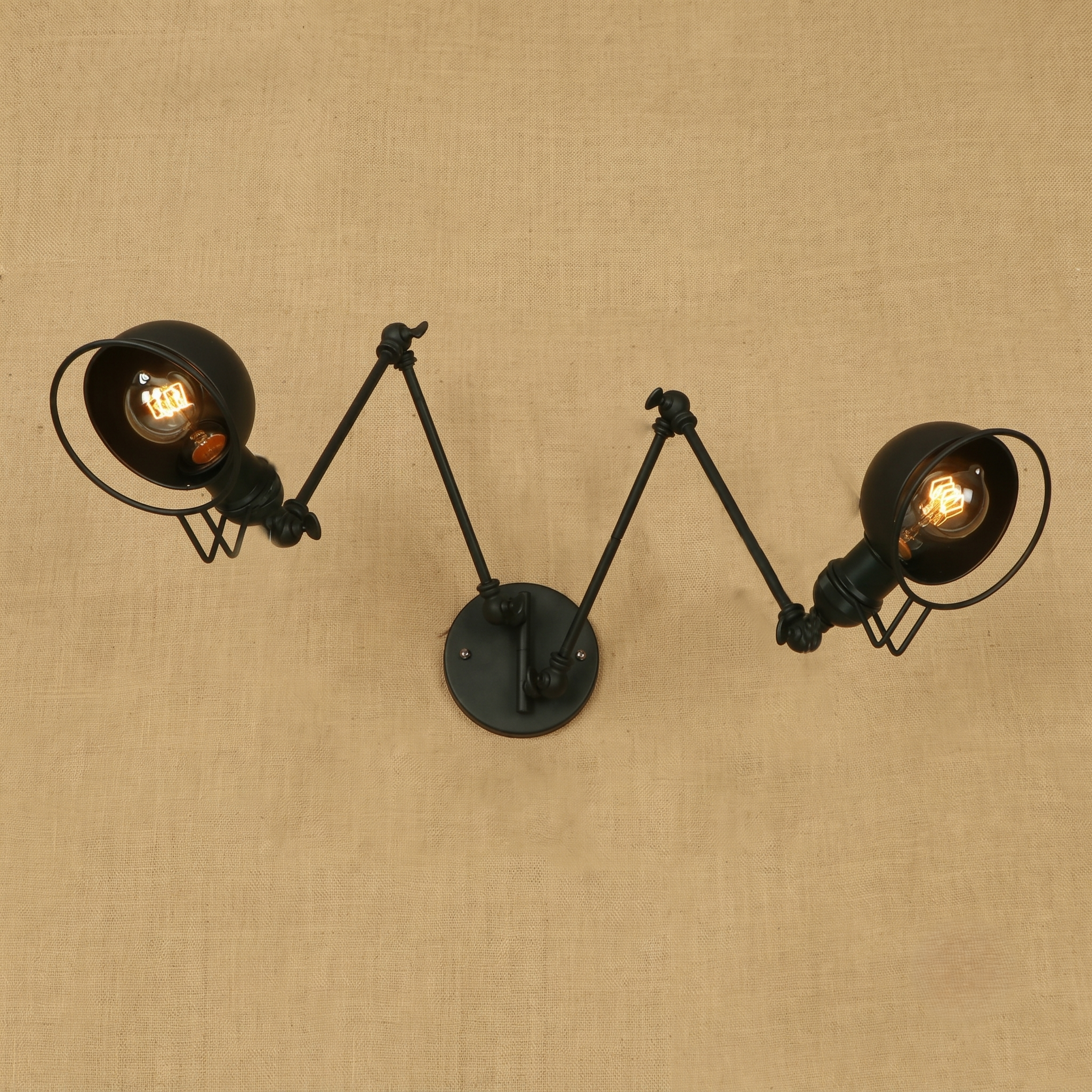 Double Arm Wall Lights view 2