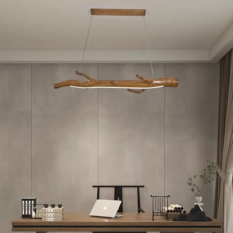 Driftwood LED Pendant Light view 2