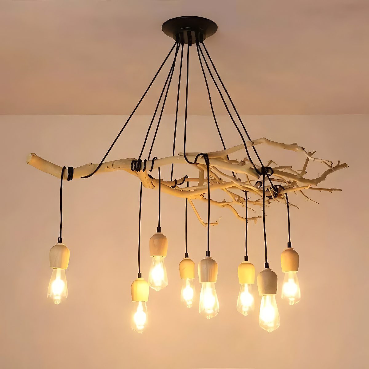 Driftwood Pendant Light view 1