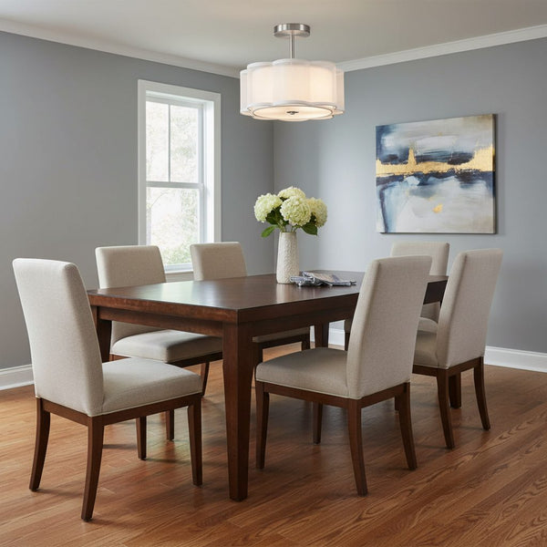 Fabric Ceiling Light