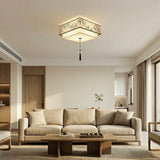 Fabric Flush Ceiling Light view 2