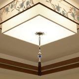 Fabric Flush Ceiling Light view 8