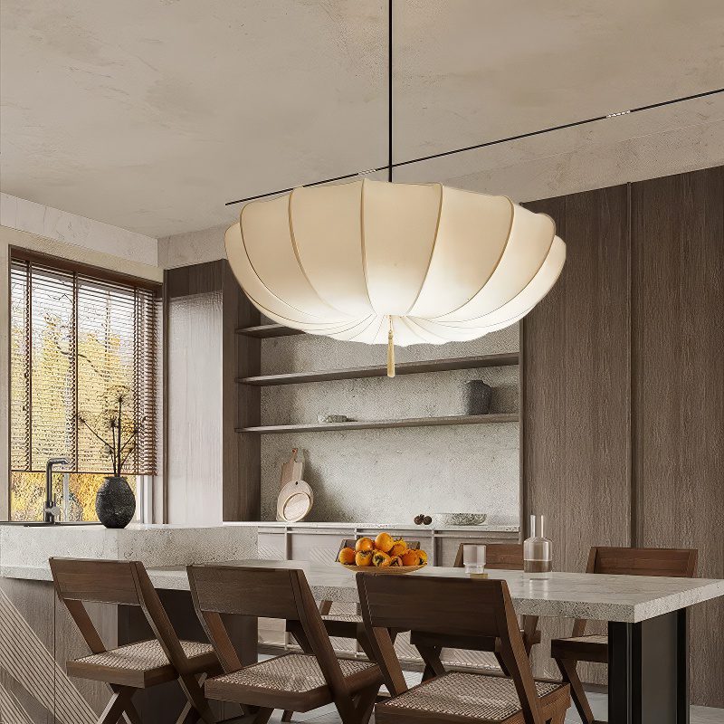 Fabric Pendant Light view 4