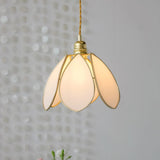 Fabric Petal Pendant Light view 5