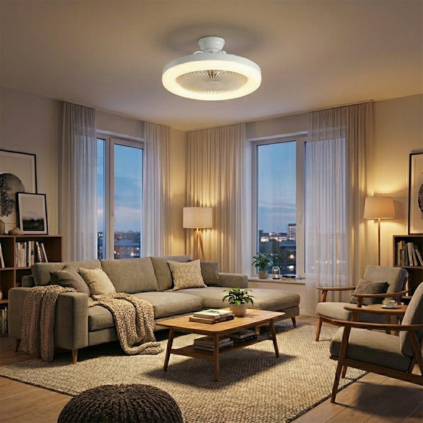 Flush Ceiling Fan Light