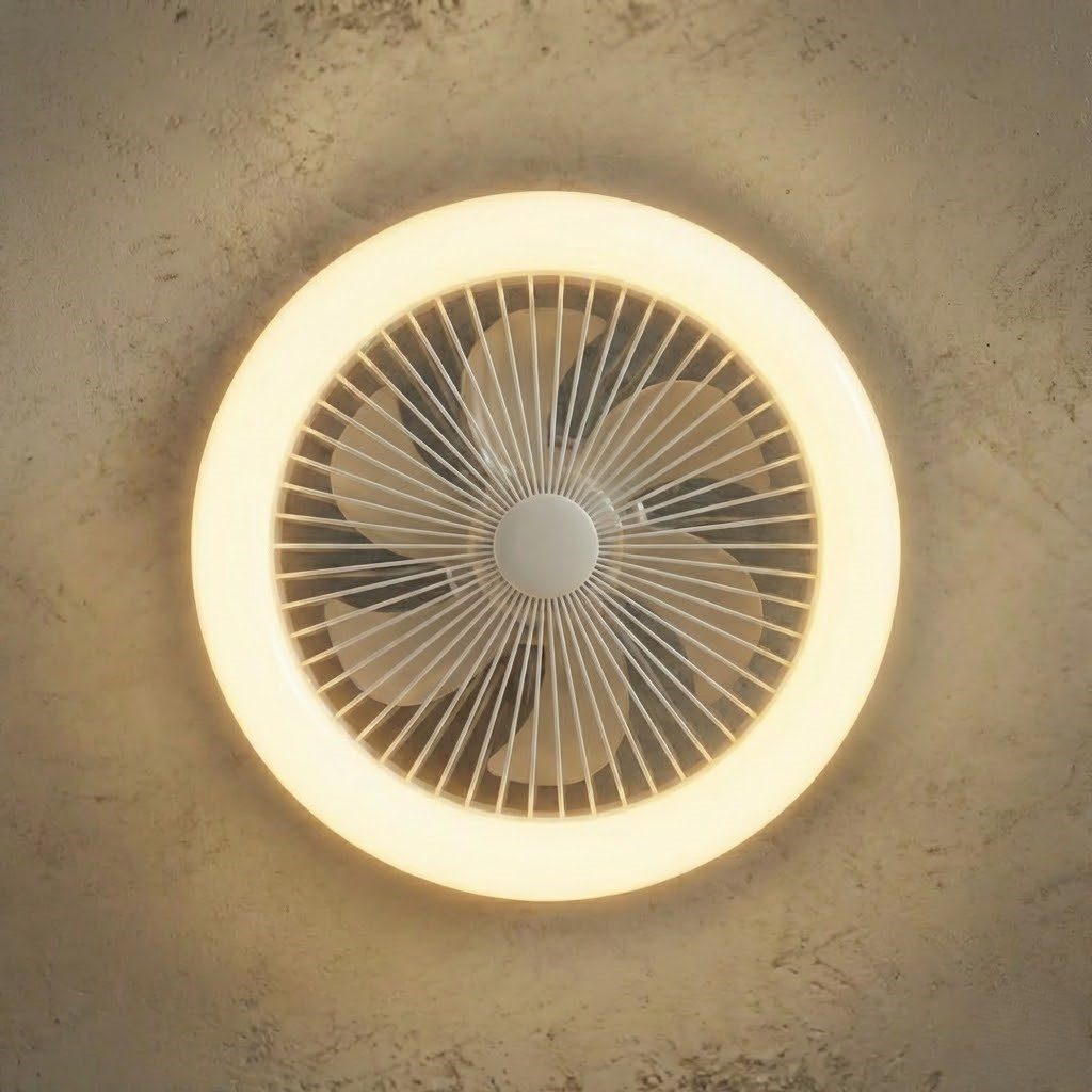 Flush Ceiling Fan Light view 4