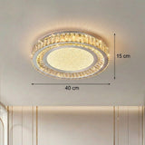 Flush Crystal Ceiling Lights view 9