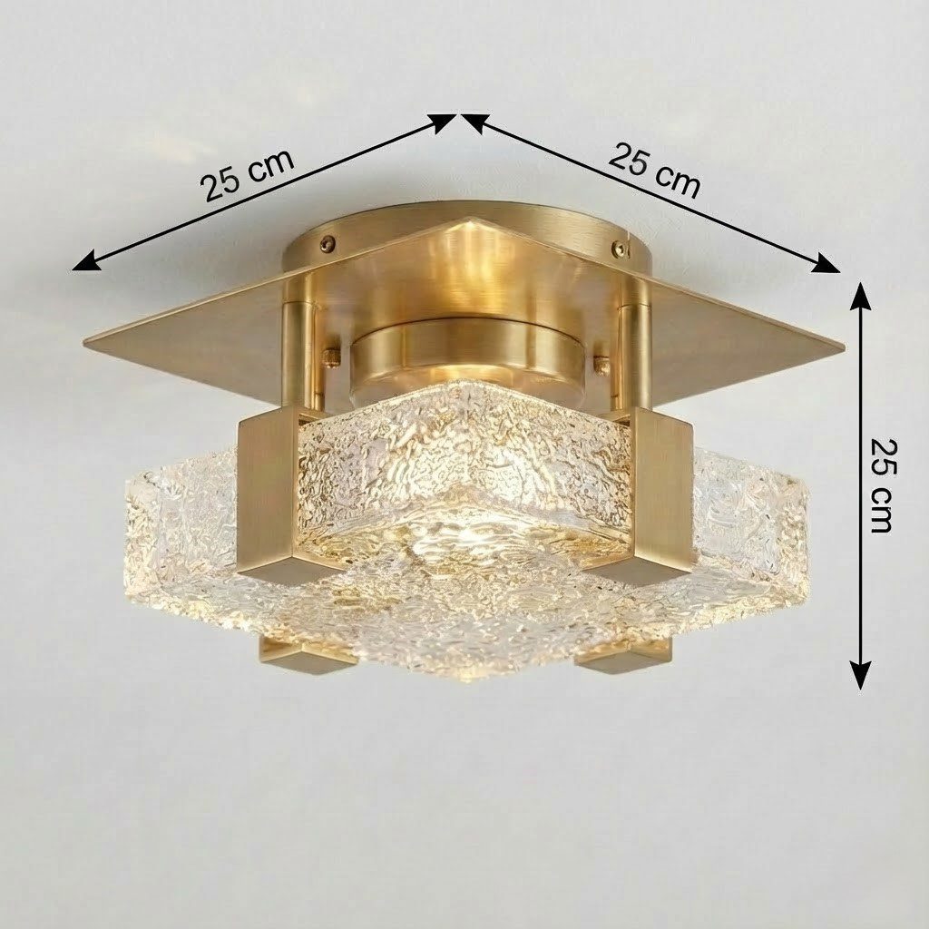Flush Glass Ceiling Lights view 2
