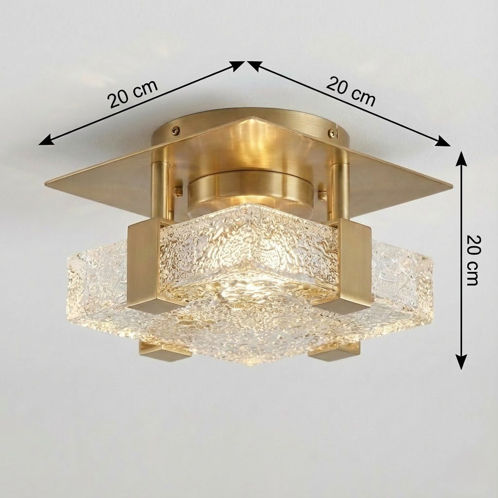 Flush Glass Ceiling Lights view 3