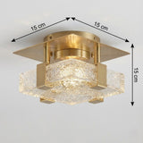 Flush Glass Ceiling Lights view 4