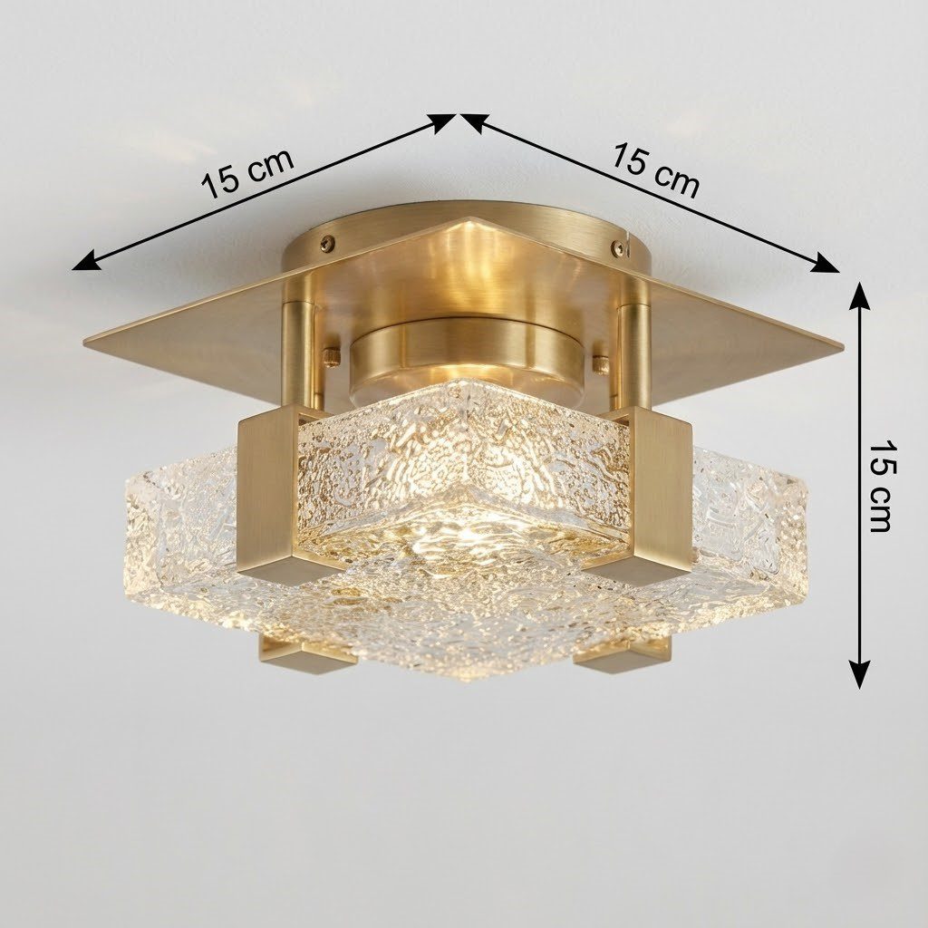 Flush Glass Ceiling Lights view 4