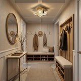 Flush Glass Ceiling Lights view 5