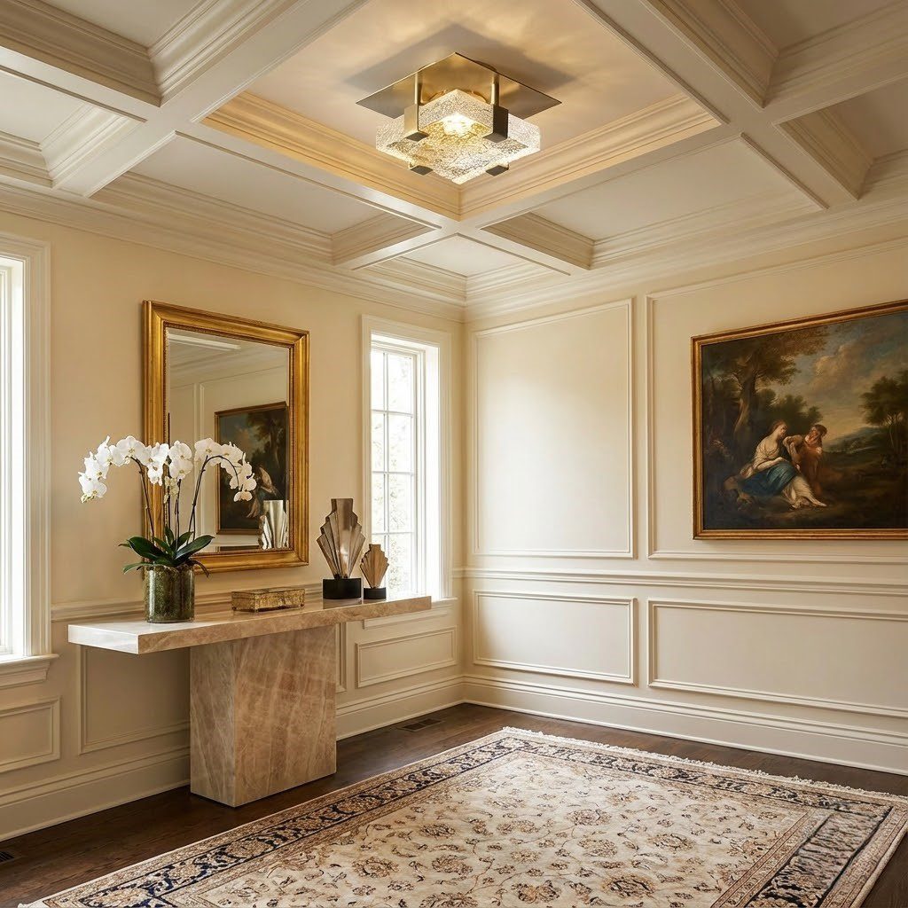 Flush Glass Ceiling Lights view 6