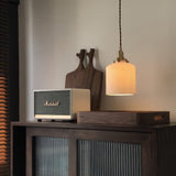 Fluted Ceramic Pendant Light view 3