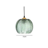 Fluted Glass Pendant Light view 13