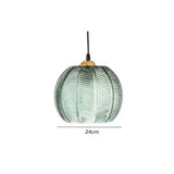 Fluted Glass Pendant Light view 14