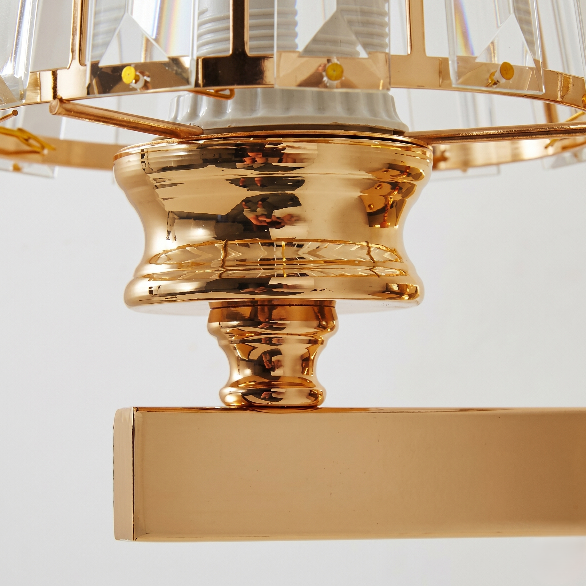 Fluted Glass Wall Light view 9