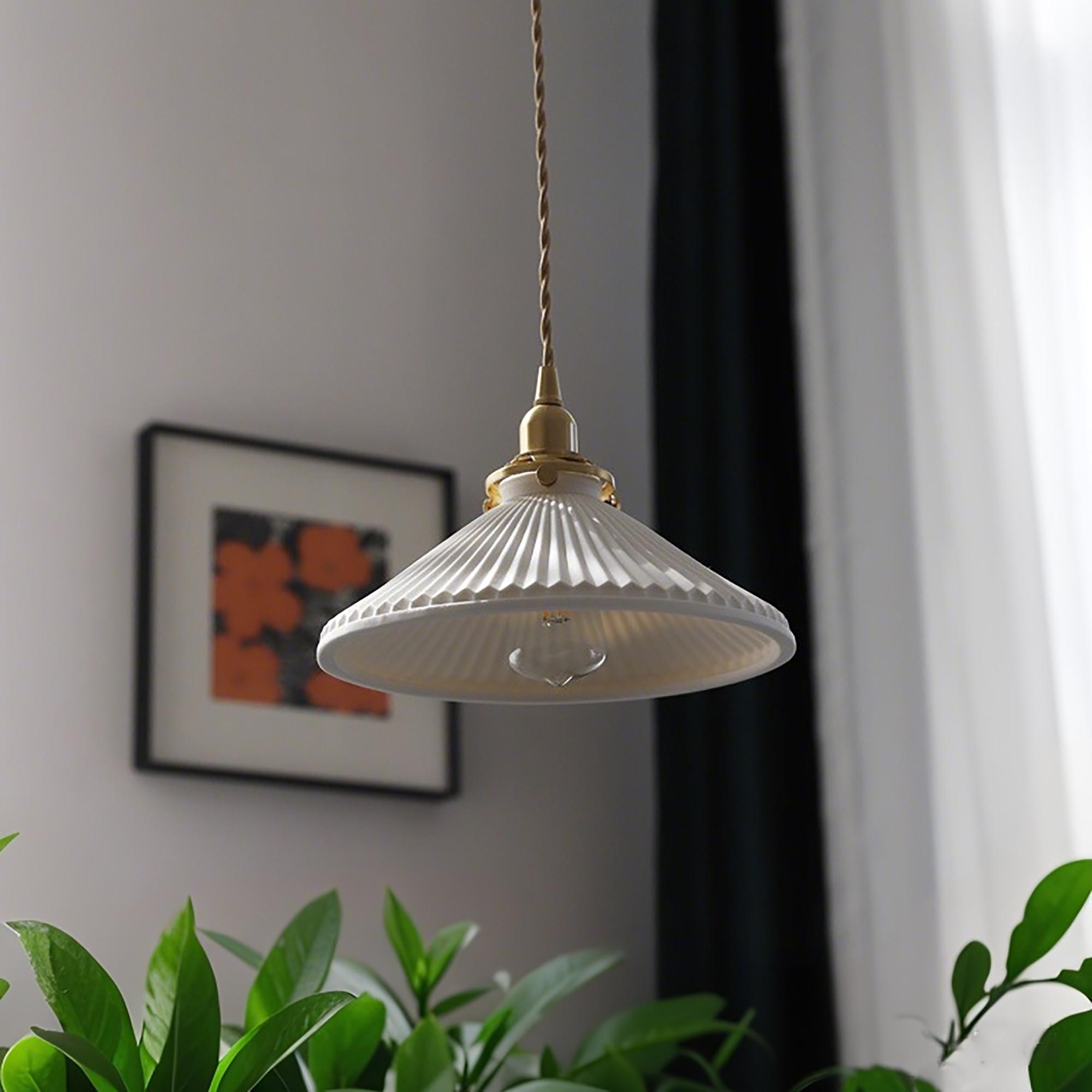 Fluted Pendant Light view 5