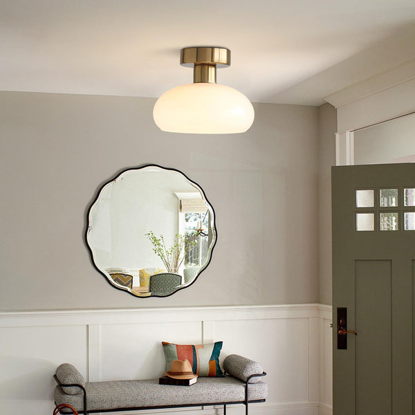 Frosted Glass Ceiling Light