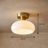 Frosted Glass Ceiling Light view 8