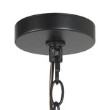 Suspension industrielle corde bois scandinave view 8