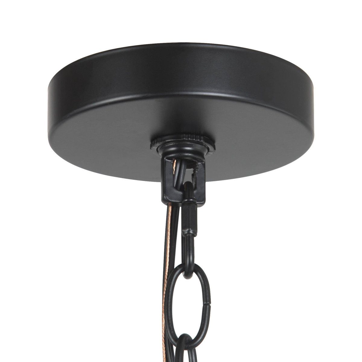 Suspension industrielle corde bois scandinave view 8
