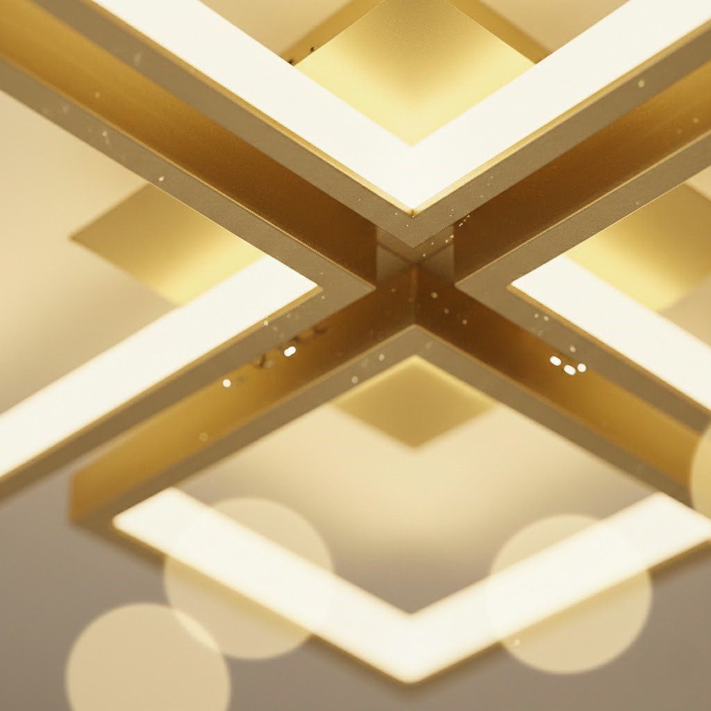 Geometric Ceiling Light view 6