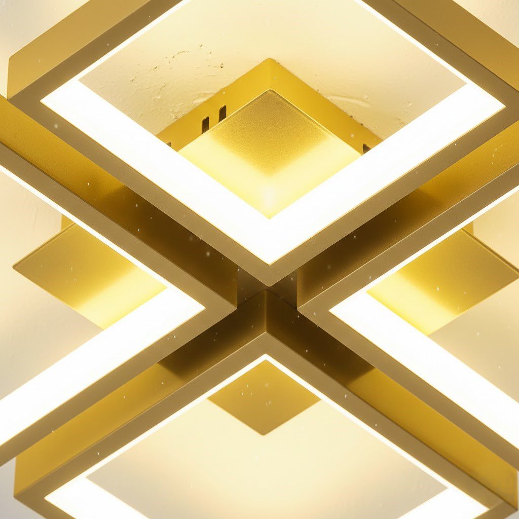 Geometric Ceiling Light view 9