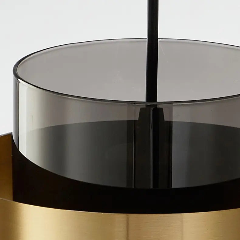Glass and Brass Pendant Light view 8